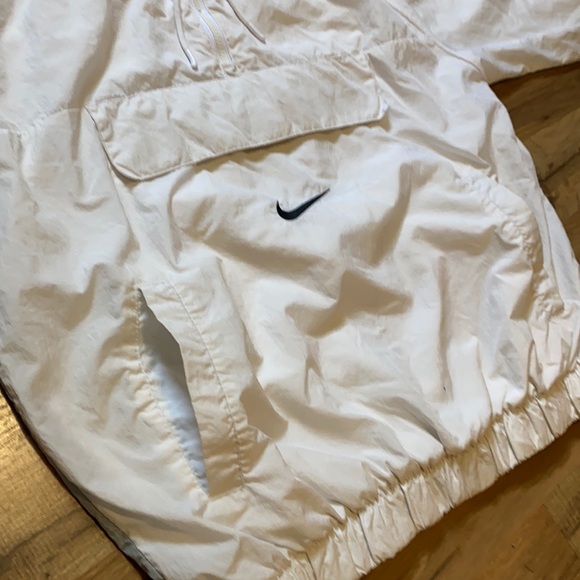 Nike center swoosh quarter zip anorak windbreaker hoodie - Picture 7 of 13